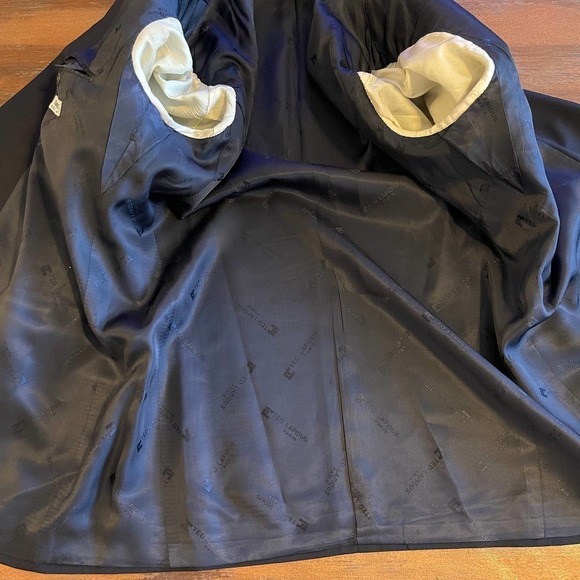 Vintage Ted Lapidus Men's Wool Sport Coat Double Breast - Picture 9 of 11